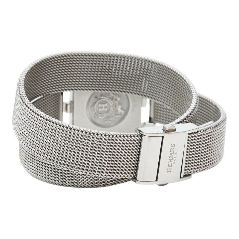 Hermes Cape Cod Milanese Watch Silver Stainless Steel
