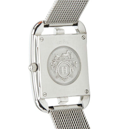 Hermes Cape Cod Milanese Watch Silver Stainless Steel