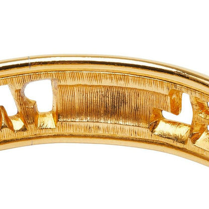 Chanel Logo Bangle Gold Plated 1- Bracelet