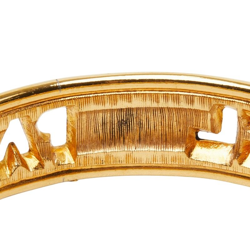 Chanel Logo Bangle Gold Plated 1- Bracelet
