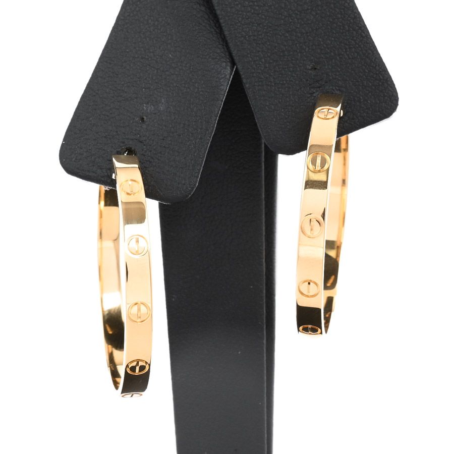 Cartier Earrings Love Hoop