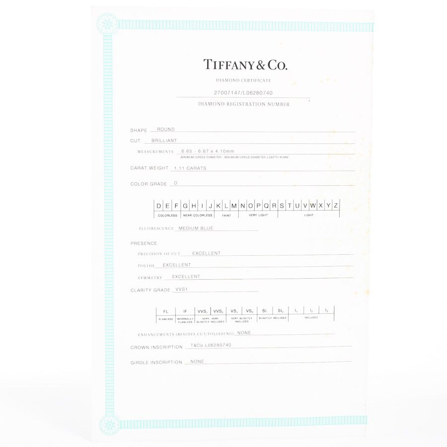 Tiffany & Co Ring Solitaire — view 9