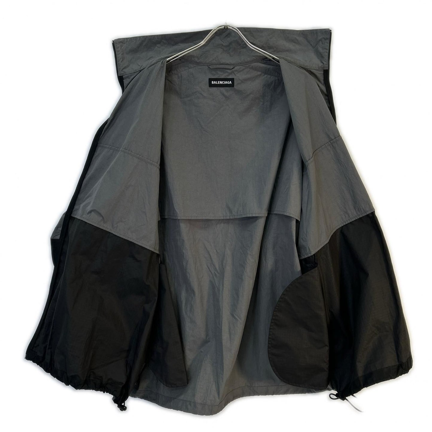Balenciaga Zip UP Logo Jacket Print Nylon 44 — view 3