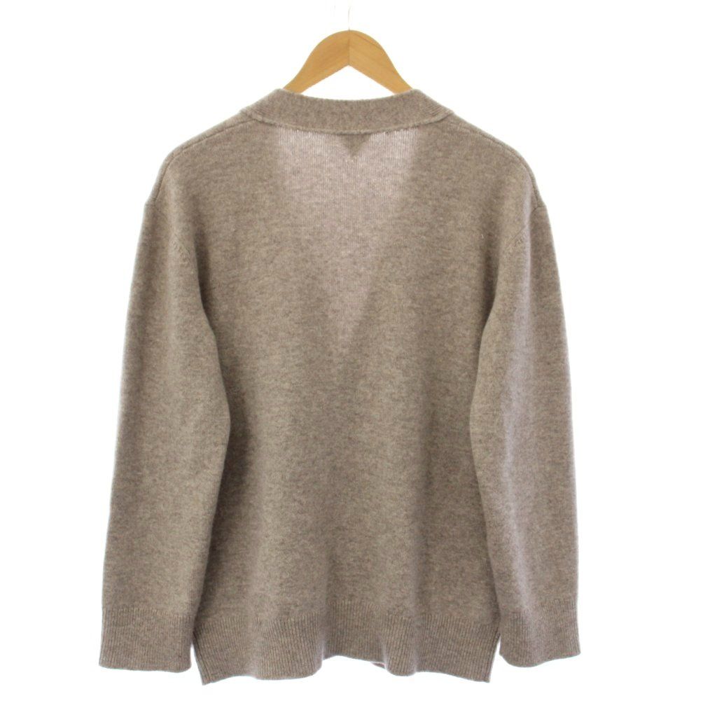 Bottega Veneta Cashmere Red Gun Knit Long Sleeve Intrecciato Heart XS Gray V2 — view 2