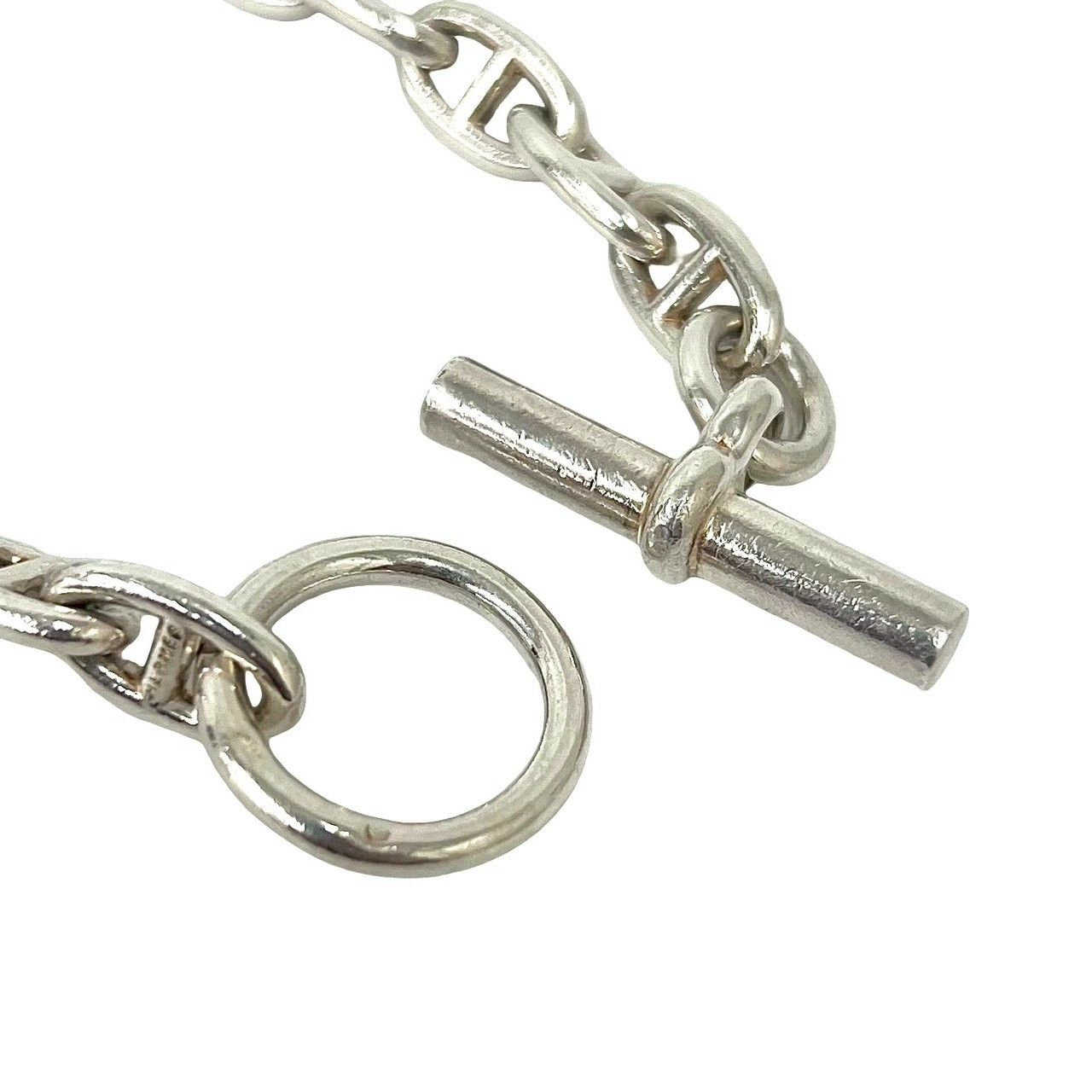 Hermes Vintage Chaine D'ancre PM 18 Links Martin Margiela Era 925 Sterling — view 4