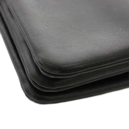Celine Trio Small Shoulder Bag Leather Black YM — view 7