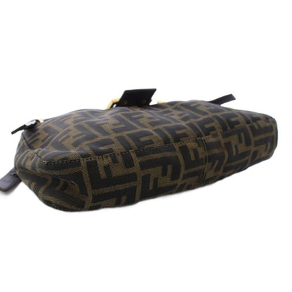 Fendi Zucca Pattern Mamma Bucket Handbag Brown an OH — view 4