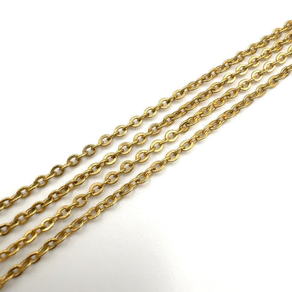Dior Emblem Logo Heart Color Stone Clear Gold Necklace — view 6