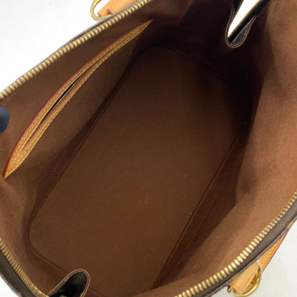 Louis Vuitton Alma PM Monogram Leather Brown Light Handbag Gold — view 4