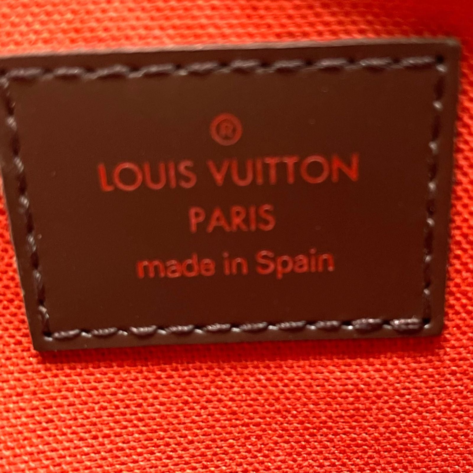 Louis Vuitton Damier Geronimos Brown Belt Bag Gold — view 4