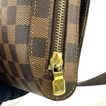 Louis Vuitton Damier Geronimos Brown Belt Bag Gold — view 7