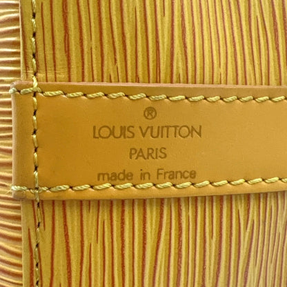 Louis Vuitton Petit Noe Epi Tassili Yellow Leather Shoulder Bag Gold — view 4