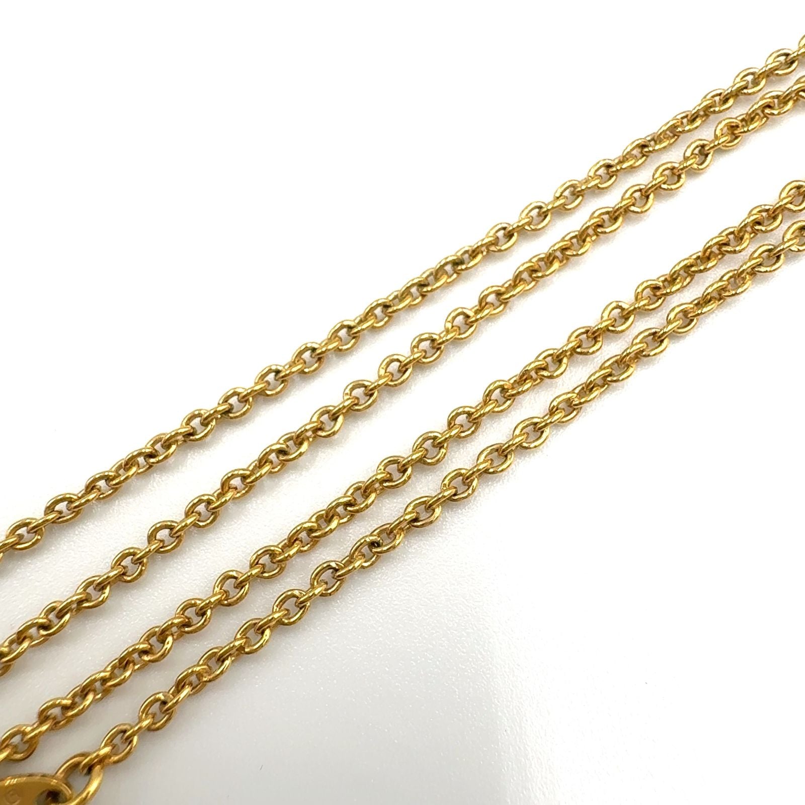 Louis Vuitton LV Iconic Enamel Gold Pink Necklace — view 6