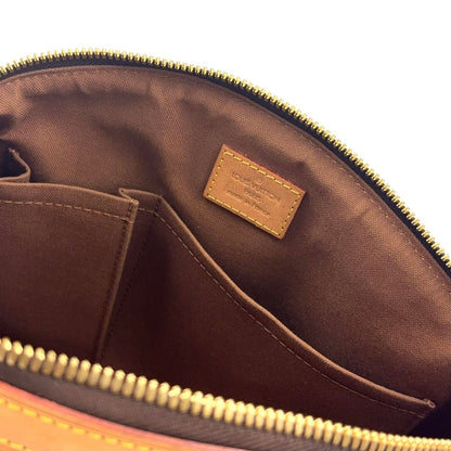 Louis Vuitton Tivoli PM Monogram Leather Brown Handbag Gold — view 6