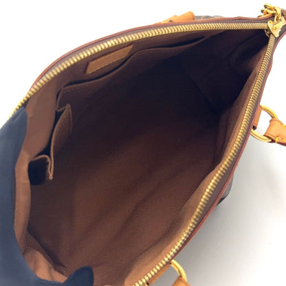 Louis Vuitton Tivoli PM Monogram Leather Brown Handbag Gold — view 3