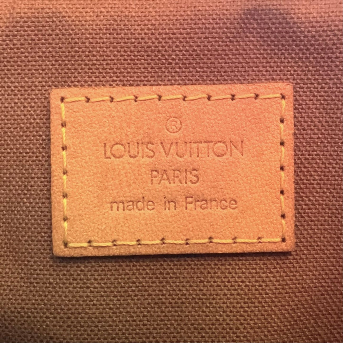 Louis Vuitton Tivoli PM Monogram Leather Brown Handbag Gold — view 4