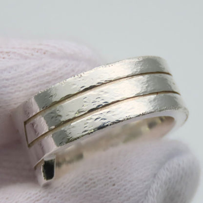 Hermes Ring Italic 51 925 Sterling Silver