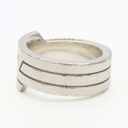 Hermes Ring Italic 51 925 Sterling Silver