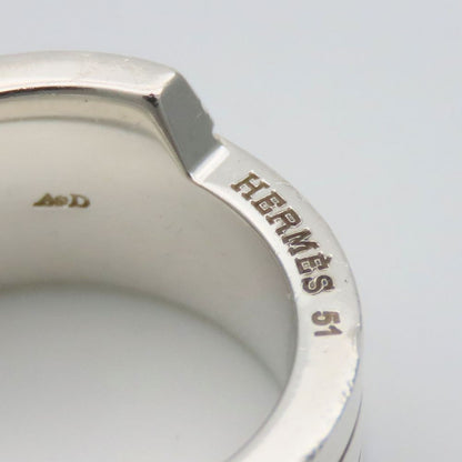 Hermes Ring Italic 51 925 Sterling Silver