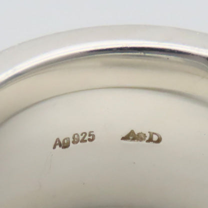 Hermes Ring Italic 51 925 Sterling Silver
