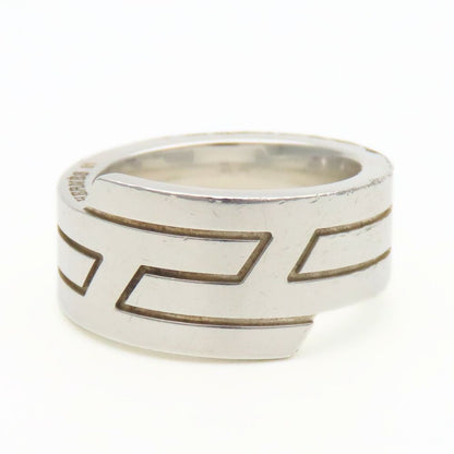 Hermes Ring Italic 51 925 Sterling Silver