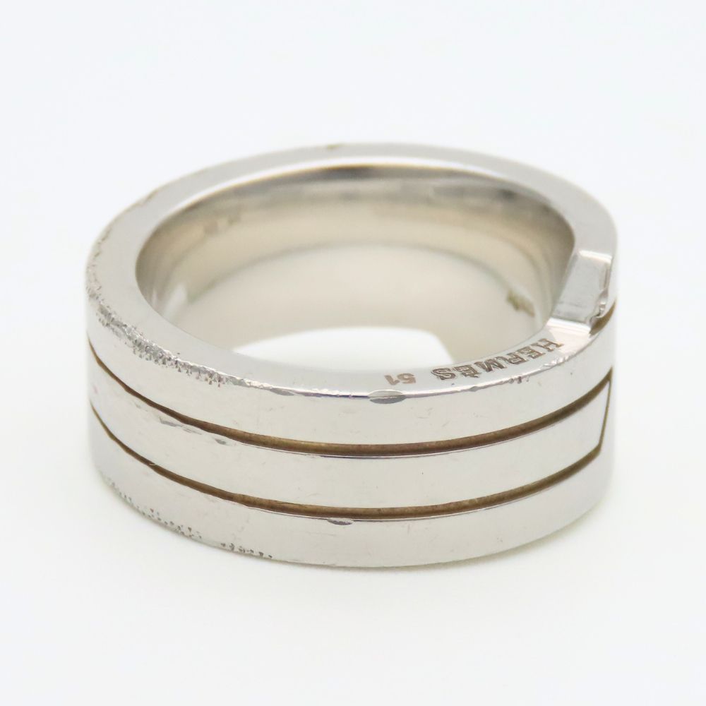 Hermes Ring Italic 51 925 Sterling Silver