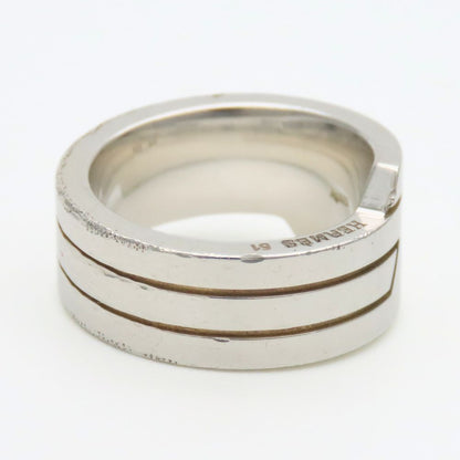 Hermes Ring Italic 51 925 Sterling Silver