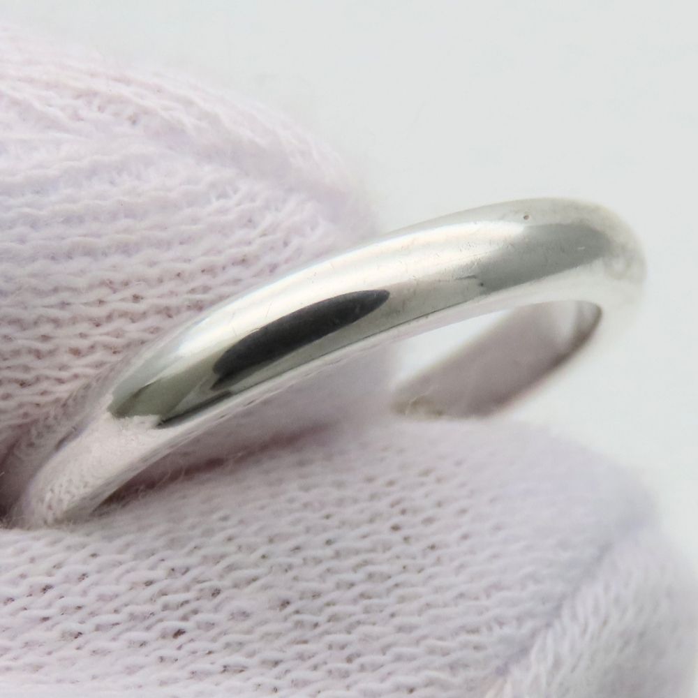 Tiffany & Co Ring Stacking Band 925 Sterling Silver Emerald Elsa Peretti