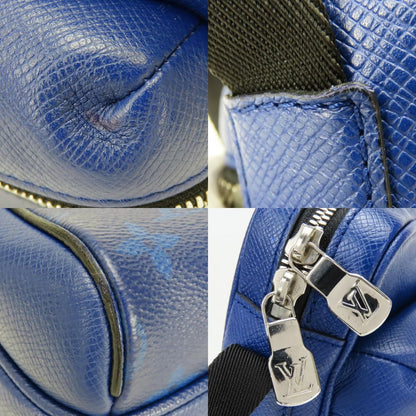 Louis Vuitton Shoulder Bag Outdoor Messenger PM Monogram Taiga Cobalt Crossbody