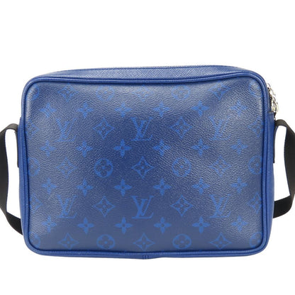 Louis Vuitton Shoulder Bag Outdoor Messenger PM Monogram Taiga Cobalt Crossbody