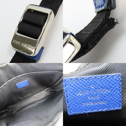 Louis Vuitton Shoulder Bag Outdoor Messenger PM Monogram Taiga Cobalt Crossbody