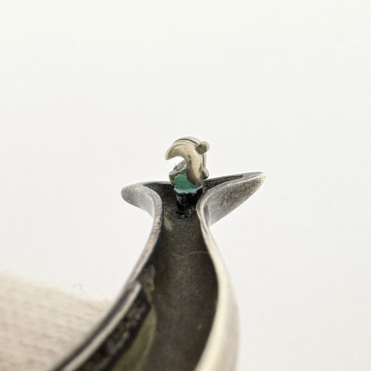 Tiffany & Co Dolphin Motif Brooch 925 Sterling Silver — view 4