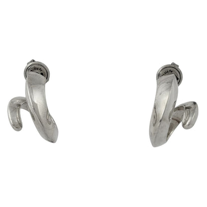 Bottega Veneta Spiral Earrings 925 Sterling Silver