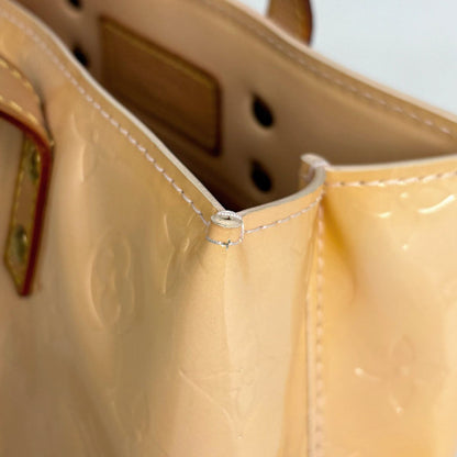 Louis Vuitton Reed PM Tote Monogram Vernis Marshmallow Pink — view 5