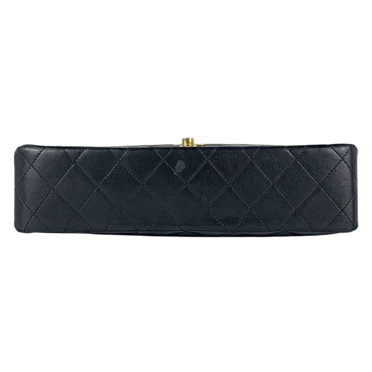 Chanel Limited Edition Quilted Double Flap Chain Shoulder Bag CC Logo Leather — view 5
