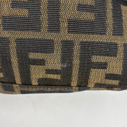 Fendi Zucca Pattern Shoulder Bag Canvas Brown — view 4