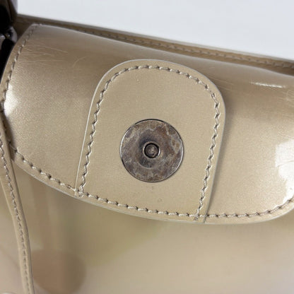 Dior Maris Pearl Handbag Leather Beige — view 6