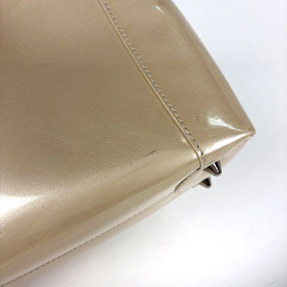 Dior Maris Pearl Handbag Leather Beige — view 4