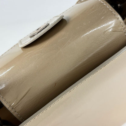 Dior Maris Pearl Handbag Leather Beige — view 7