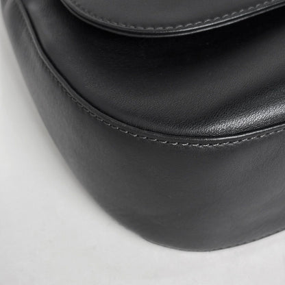 Loewe Anagram Shoulder Bag Leather Black — view 3