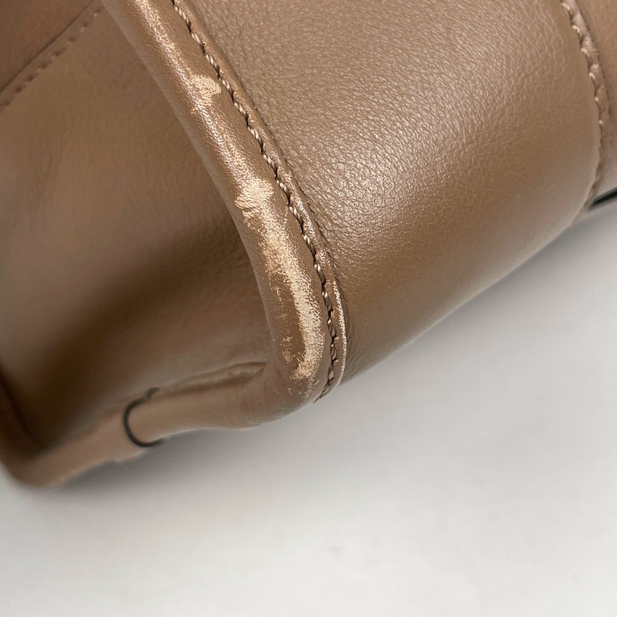 Loewe Amazona 28 Handbag Leather Brown — view 3