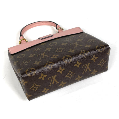 Louis Vuitton Locky BB 2-Way Handbag Monogram Brown Rose Poodle — view 2