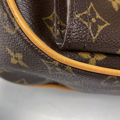 Louis Vuitton Hudson GM Shoulder Bag Monogram Brown — view 3