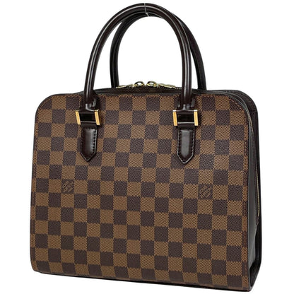 Louis Vuitton Triana Handbag Damier Brown