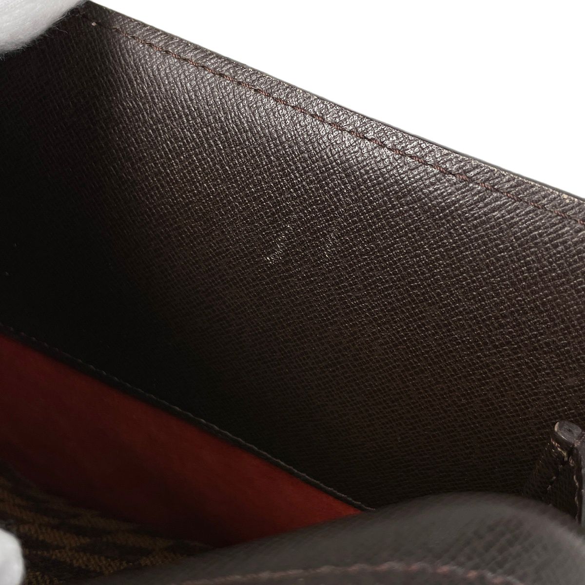 Louis Vuitton Triana Handbag Damier Brown — view 6