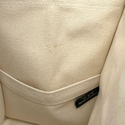 Hermes Bora PM Tote Canvas White Black — view 6