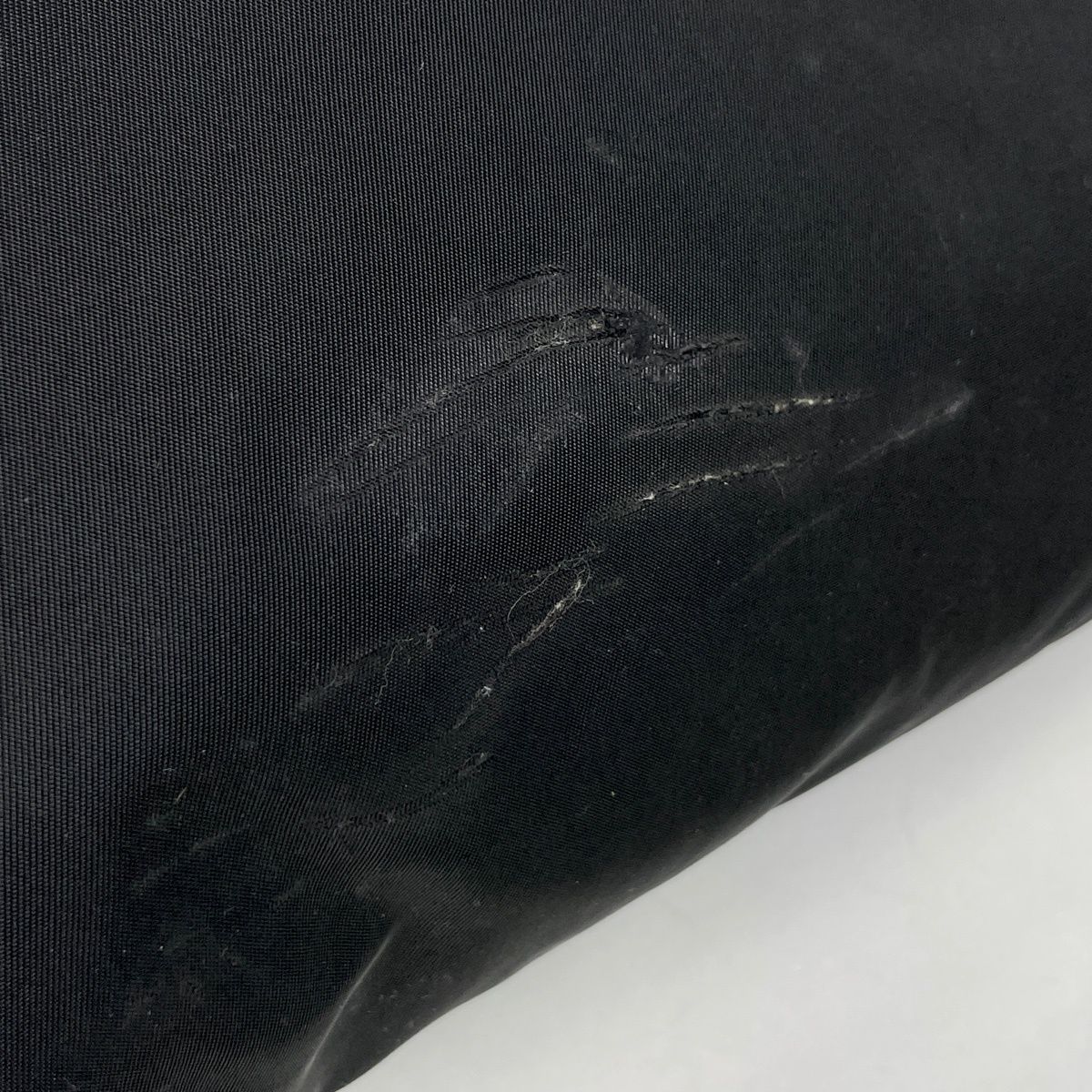 Prada Logo Handbag 2-Way Nylon Nero — view 4