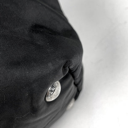 Prada Logo Handbag 2-Way Nylon Nero — view 3