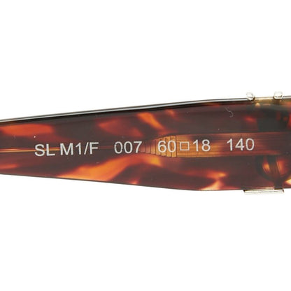Saint Laurent YSL Logo Sunglasses SL M1 007 Brown Acetate 1- Eyewear