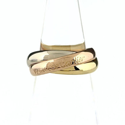 Cartier Trinity Ring YG Yellow Gold PG Pink WG White